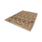 Covor Kilim afgan Chobi 205x303 Kilim etnic țesut manual