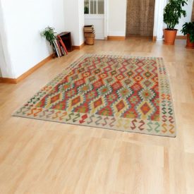 Chobi covor Kilim 209x290 kelim din lână țesută manual