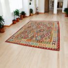 Kilim țesut manual Chobi 207x290 covor Kilim afgan din lână