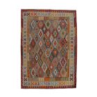 Kilim țesut manual Chobi 207x290 covor Kilim afgan din lână