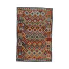 Covor Kilim lână Chobi 198x296 Kilim afgan țesut manual