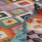 Covor Kilim lână Chobi 198x296 Kilim afgan țesut manual