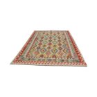 Kilim țesut manual Chobi 196x296 covor Kilim afgan din lână