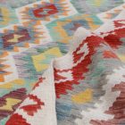Kilim țesut manual Chobi 196x296 covor Kilim afgan din lână