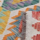 Kilim țesut manual Chobi 196x296 covor Kilim afgan din lână
