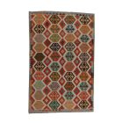 Covor Kilim afgan Chobi 201x308 Kilim etnic țesut manual