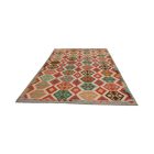 Covor Kilim afgan Chobi 201x308 Kilim etnic țesut manual