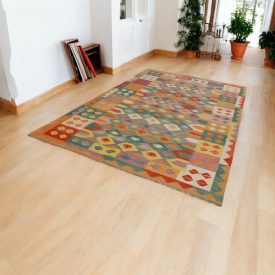 Covor Kilim Maimana 201x298 Kelim afgan țesut manual