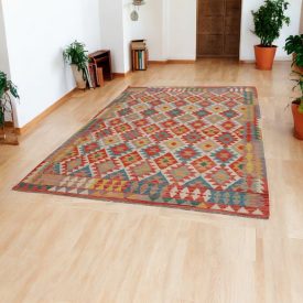 Covor Kilim Maimana 208x298 Kelim afgan țesut manual