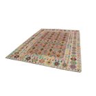 Kilim țesut manual Chobi 202x291 covor Kilim afgan din lână
