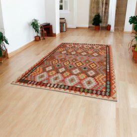 Covor Kilim Chobi 200x301 Kilim afgan țesut manual