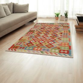 Covor Kilim Chobi 198x301 Kilim afgan țesut manual