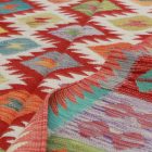 Covor Kilim afgan Chobi 201x298 Kilim etnic țesut manual