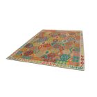 Kilim afgan Chobi 205x295 covor Kilim țesut manual