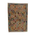 Covor Kilim afgan Chobi 205x297 Kilim etnic țesut manual