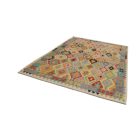Covor Kilim afgan Chobi 205x297 Kilim etnic țesut manual