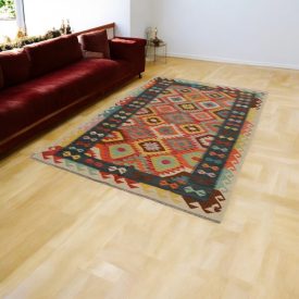   Kilim țesut manual Chobi 171x250 covor Kilim afgan din lână