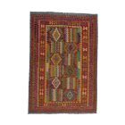 Covor Kilim lână Chobi 204x294 Kilim afgan țesut manual
