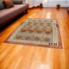 Covor Kilim etnic Chobi 199x300 Covor țesut manual afgan