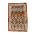 Covor Kilim etnic Chobi 199x300 Covor țesut manual afgan