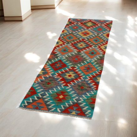 Traversă Kilim Maimana 58x203 Kelim afgan țesut manual
