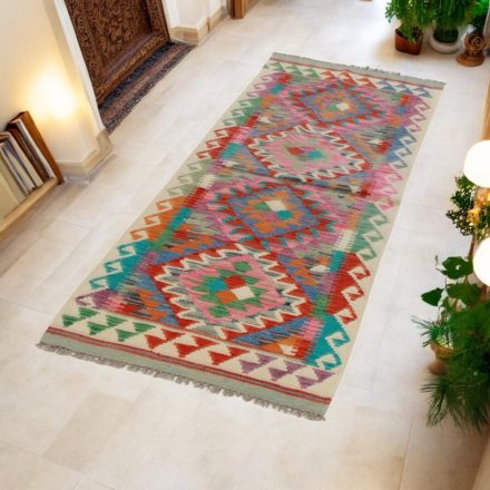 Covor traversă Kilim țesut manual 65x200 Covor Kilim Maimana