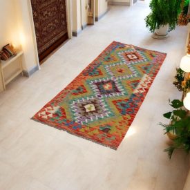Traversa Kilim Chobi 65x191 Kilim afgan țesut manual