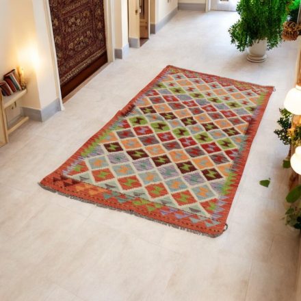Covor traversă Kilim afgan Chobi 87x199 covor Kilim țesut manual
