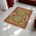 Covor Kilim Maimana 84x132 Kelim afgan țesut manual