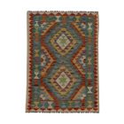 Covor Kilim lână Chobi 87x120 Kilim afgan țesut manual