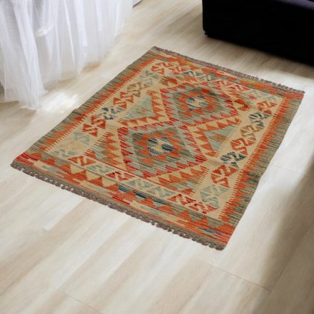 Kilim țesut manual Chobi 80x113 covor Kilim afgan din lână