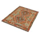 Kilim țesut manual Chobi 80x113 covor Kilim afgan din lână