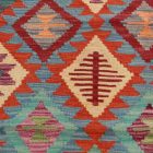 Covor Kilim afgan Chobi 80x124 Kilim etnic țesut manual