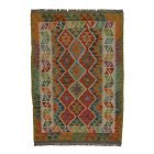 Kilim țesut manual Chobi 84x125 covor Kilim afgan din lână