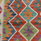 Kilim țesut manual Chobi 84x125 covor Kilim afgan din lână