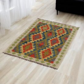 Covor Kilim Maimana 76x116 Kelim afgan țesut manual