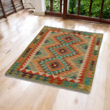Covor Kilim etnic Chobi 89x126 Covor țesut manual afgan