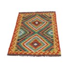 Kilim Chobi țesut manual 75x119, covor Kilim afgan din lână