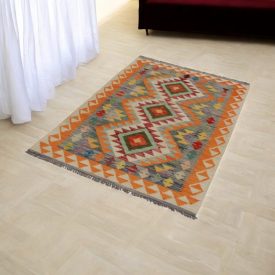 Covor Kilim țesut manual 104x158 Covor Kilim Maimana