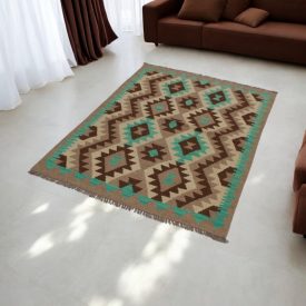 Covor Kilim țesut manual 103x147 Covor Kilim Maimana