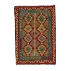 Covor Kilim Chobi 98x140, Kilim din lână țesut manual