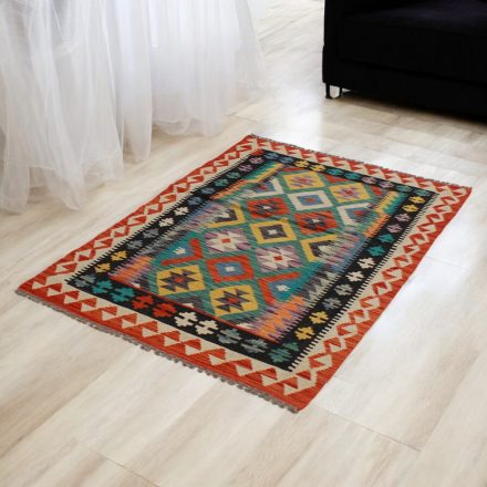 Kilim țesut manual Chobi 101x150 covor Kilim afgan din lână