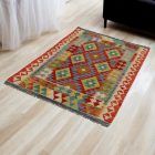 Covor Kilim lână Chobi 106x151 Kilim afgan țesut manual