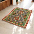 Covor Kilim afgan Chobi 110x161 Kilim etnic țesut manual