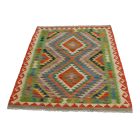 Covor Kilim afgan Chobi 110x161 Kilim etnic țesut manual