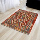 Covor Kilim etnic Chobi 105x163 Covor țesut manual afgan