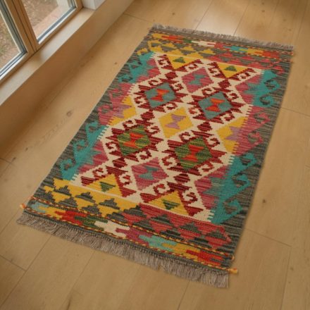 Covor Kilim din lână 59x92 Kilim țesut manual