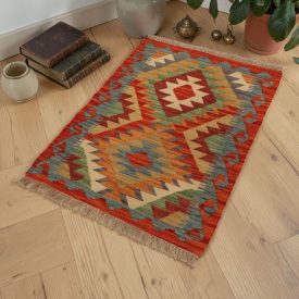 Covor Kilim autentic 68x93 Kilim afgan țesut manual