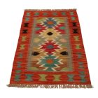 Covor Kilim autentic Chobi 59x90 Kilim etnic țesut manual