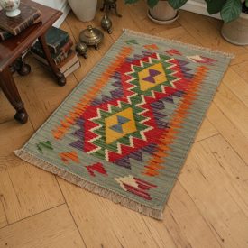   Covor Kilim autentic țesut manual 61x93 Kilim etnic țesut manual